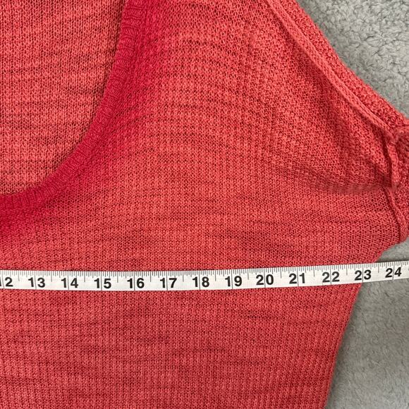 Moth Anthropologie Women’s Waffle Knit Ombre’ Sweater Oversized Slouchy Size M - Picture 4 of 8